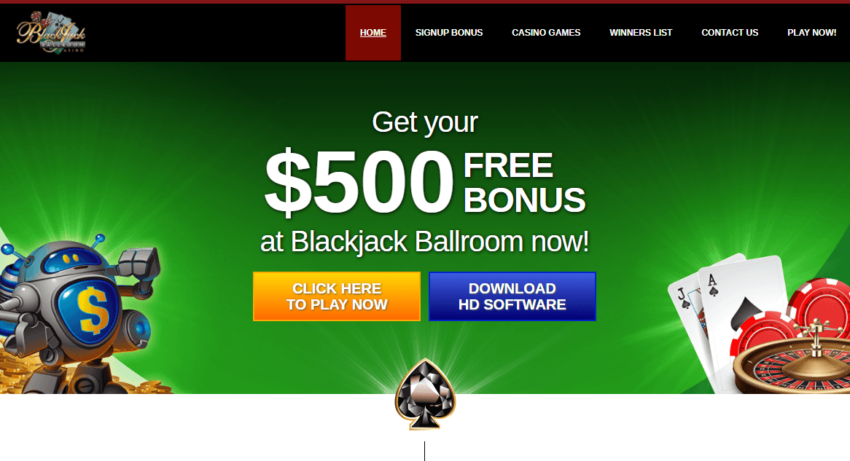 Blackjack Ballroom Casino Video Slots